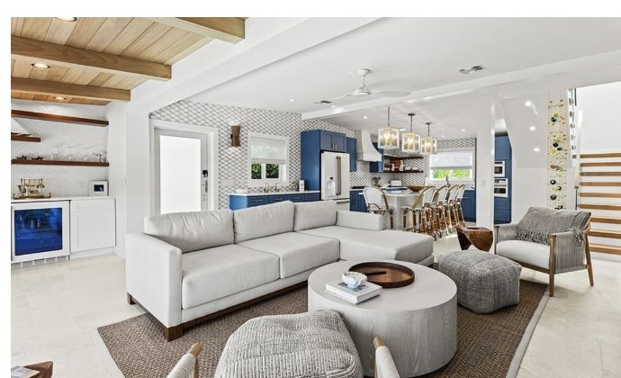 Sectional and water view