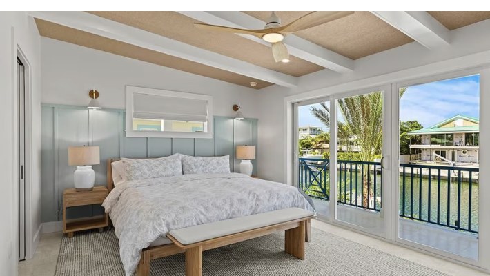 Waterfront primary suite